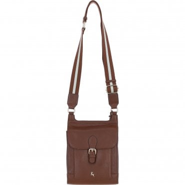 Ashwood Leather Exquisite Crossbody Bag Tan: X-33