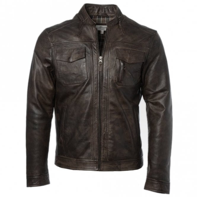 Ashwood Leather Jacket Nevada Timber : 1895
