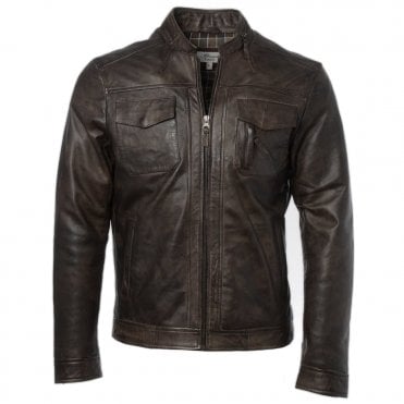 Leather Jacket Nevada Timber : 1895