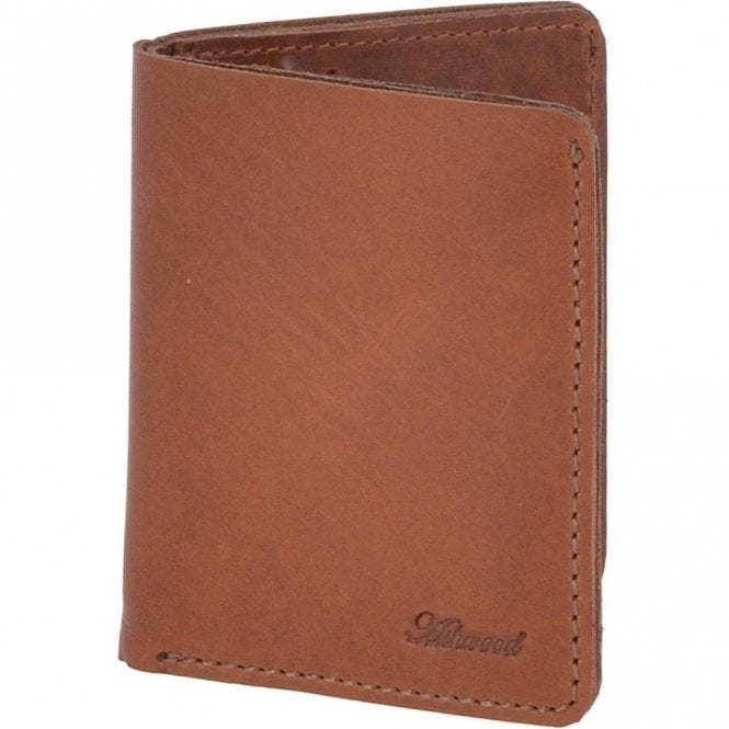 Ashwood Leather Oily Hunter 6 Card Wallet Chestnut : 1886