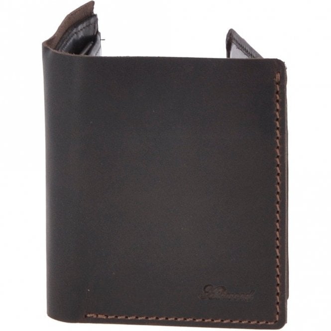 Ashwood Leather Oily Hunter Bill Fold Card And Identification Wallet Brown : 1885