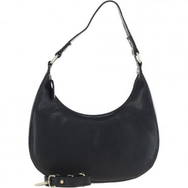 Ashwood Leather Shoulder Bag Black: T-86