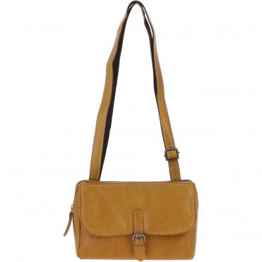 Ashwood Leather Shoulder x Crossbody Bag Mustard: P-65
