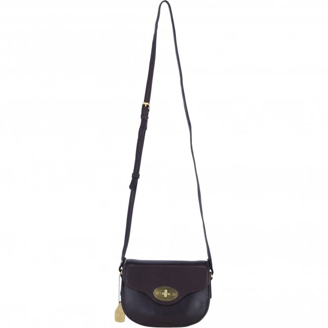 Ashwood Leather Small Crossbody Bag for Women in Brown: L-32