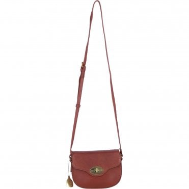 Ashwood Leather Small Crossbody Bag for Women in Tan: L-32