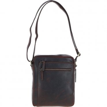 Ashwood Leather Travel Flight Bag Brown: K-42