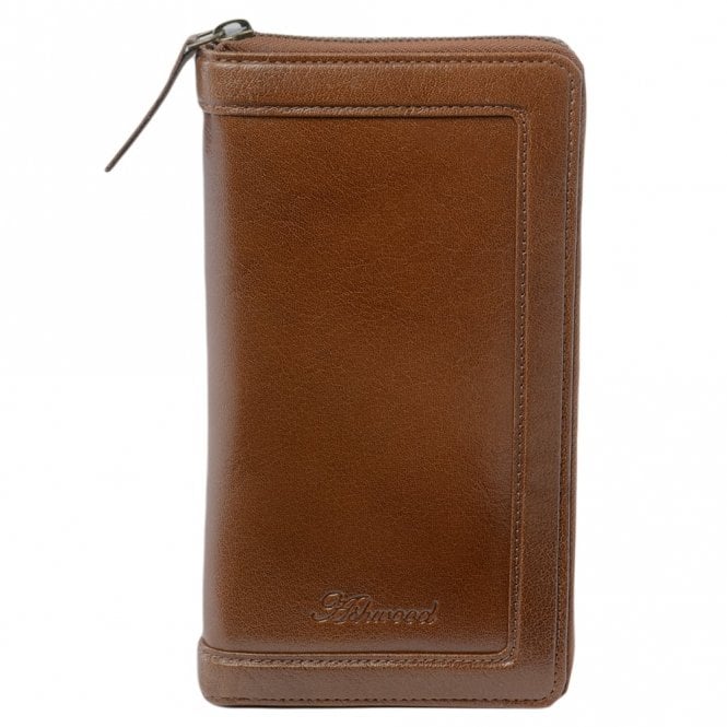 Ashwood Leather Travel Wallet Chestnut : TW-01