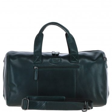 Ashwood Leather Travel Weekend Duffle Bag Green: P-68