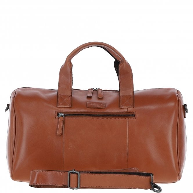 Ashwood Leather Travel Weekend Duffle Bag Tan: P-68