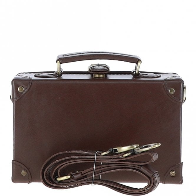 Ashwood Leather Trinket Box Brown: VIN-11