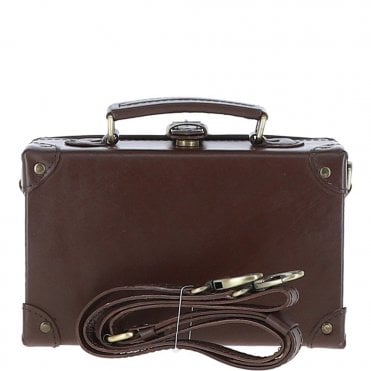 Ashwood Leather Trinket Box Brown: VIN-11