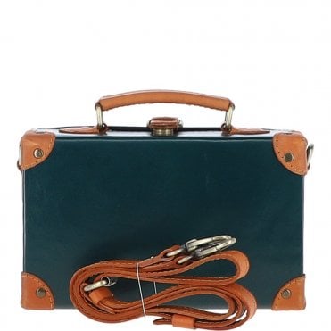 Ashwood Leather Trinket Box Green: VIN-11