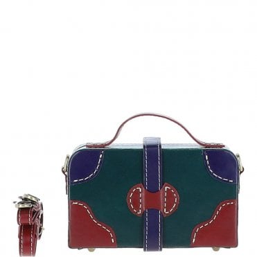 Ashwood Leather Trinket Box Green: VIN-7