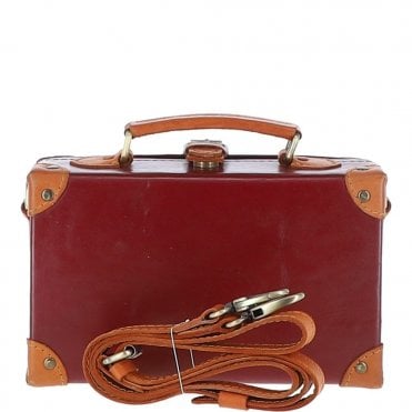 Ashwood Leather Trinket Box Red: VIN-11