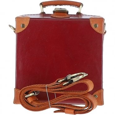 Ashwood Leather Trinket Box Red: VIN-8