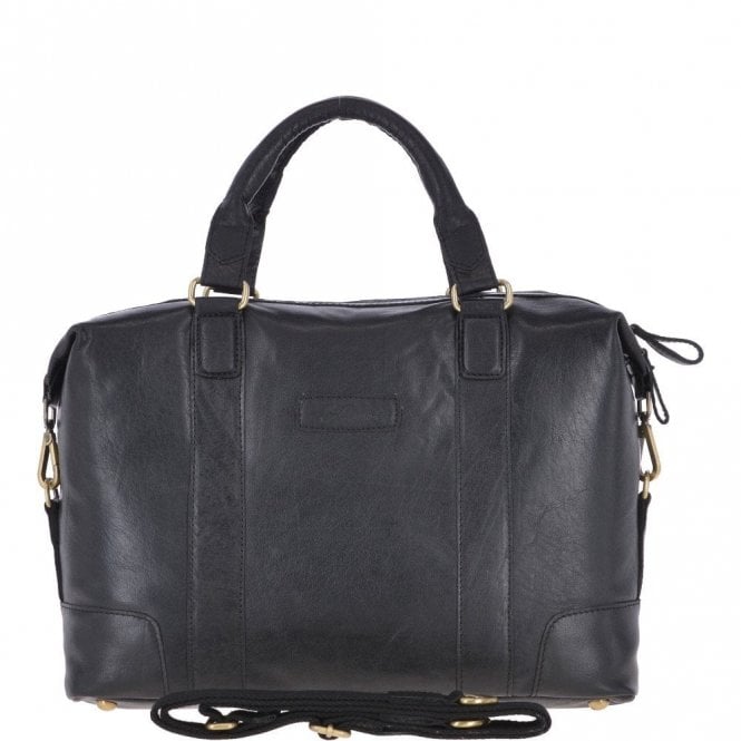Ashwood Leather Vintage Laptop Work Bag Black : G-34