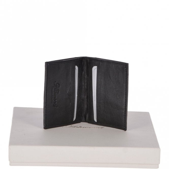 Ashwood Leather Wallet Black/crum 1415 C