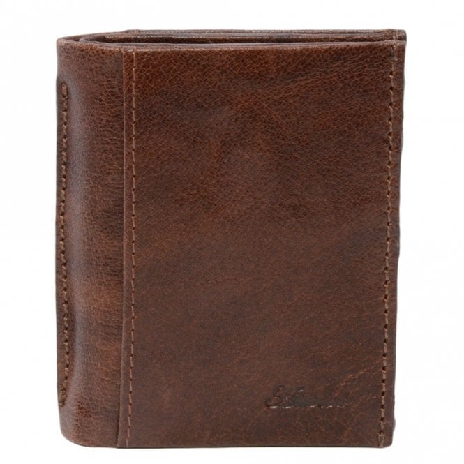 Ashwood Leather Wallet Tan/crum 1415 C