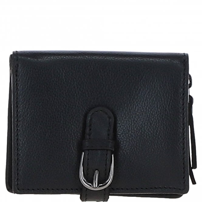 Ashwood Leather Women's Sleek Purse Black: S-40
