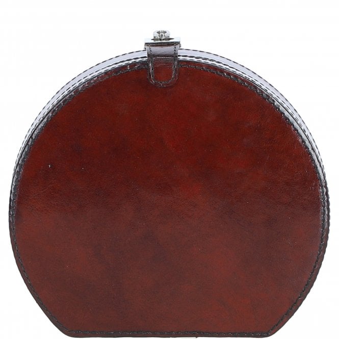 Ashwood Leather's Luxury Jewellery Box small Chestnut: LF-163