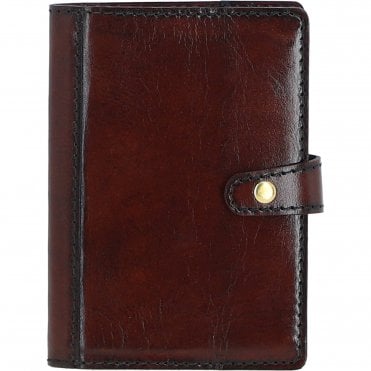 Ashwood Luxury Leather A5 Notebook - Refillable & Handcrafted Cover Chestnut: LF-112