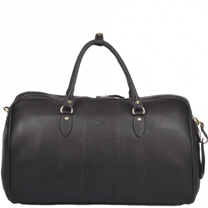 Ashwood Mens Large Leather Weekend Holdall Brown/tum : Charles