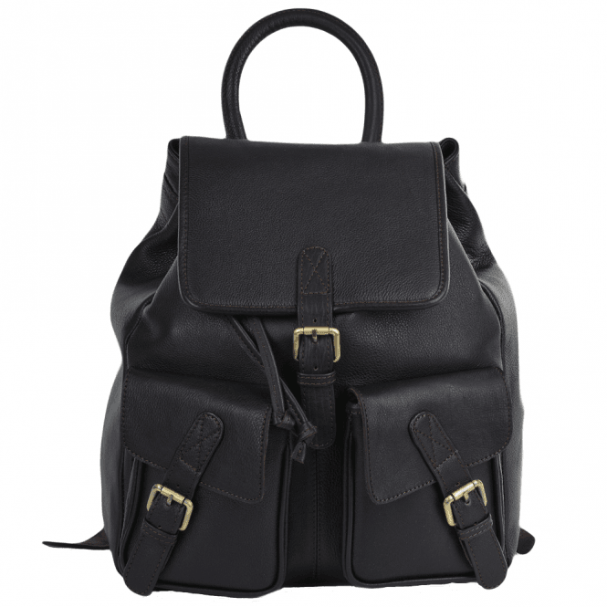 Ashwood Mens Leather Backpack - Rucksack Brown