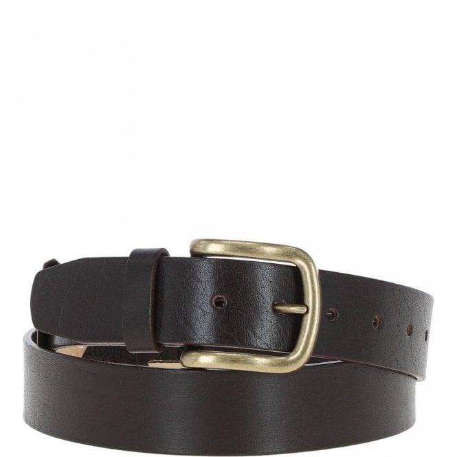 Ashwood Mens Leather Belt Brown: MB-107
