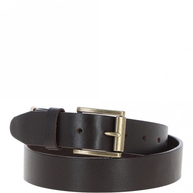 Ashwood Mens Leather Belt Brown: MB-109