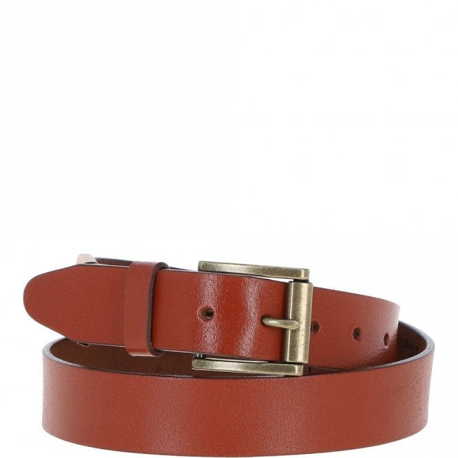 Ashwood Mens Leather Belt Tan: MB-109