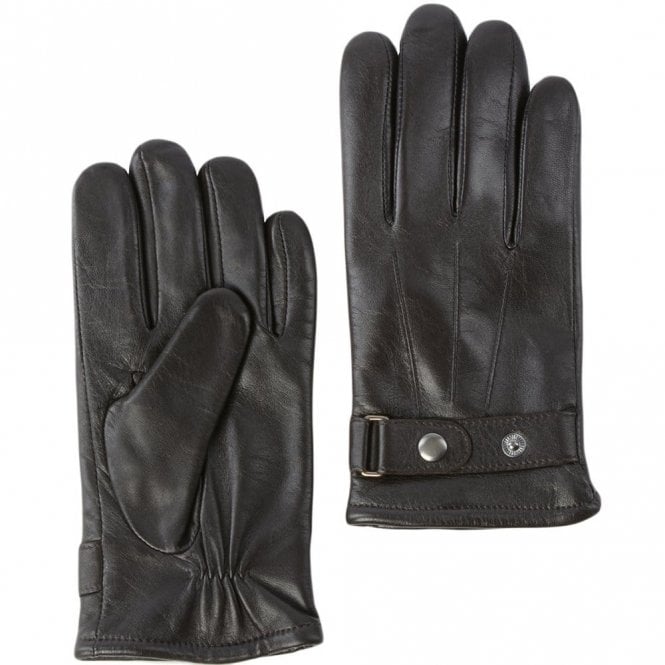 Ashwood Mens Leather Gloves Brown : 714