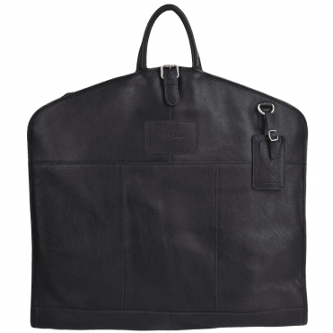 Mens Leather Suit Carrier Brown : Harper