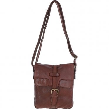 Mens Small Flight Body Bag Brandy : Agnes