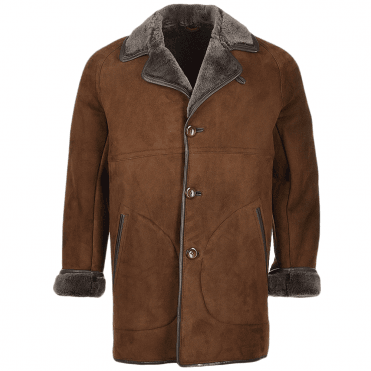 Sheepskin Coat  Brown : KE-72