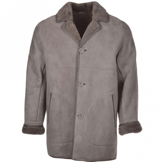 Ashwood Sheepskin Coat Gray : KE-72
