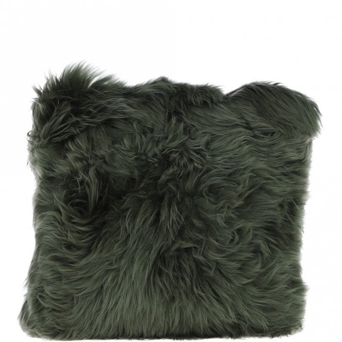Ashwood Sheepskin Cushion Cypress