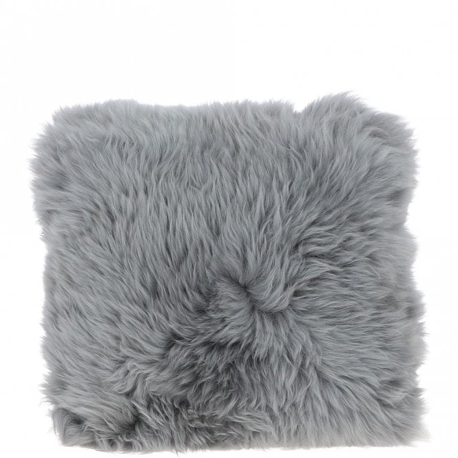 Ashwood Sheepskin Cushion Grey