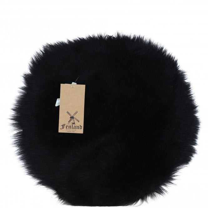 Ashwood Sheepskin Seat Pad Black