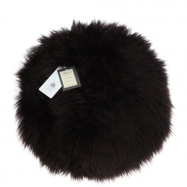 Ashwood Sheepskin Seat Pad Chocolate