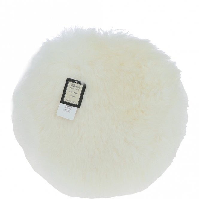 Ashwood Sheepskin Seat Pad Ivory