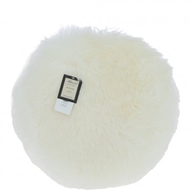 Ashwood Sheepskin Seat Pad Ivory