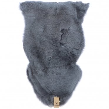 Ashwood Single Australian Sheepskin Rug Charcoal