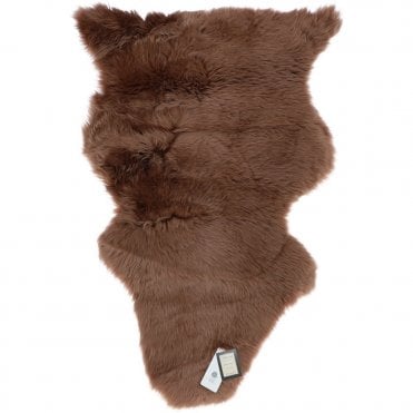 Ashwood Single Australian Sheepskin Rug Toffee