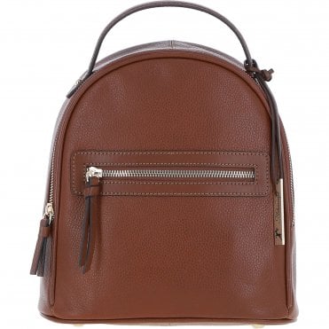 Ashwood Small Leather Backpack Tan: Z-74