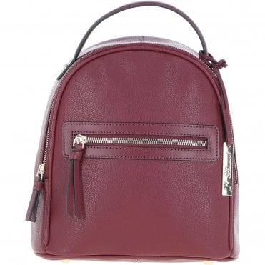 Ashwood Small Leather Backpack Wine: Z-74