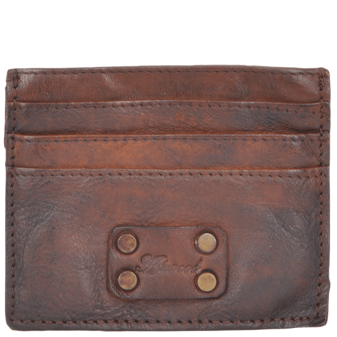 Ashwood Small Vintage Effect 6 Card Holder Rust : 1778