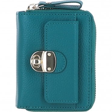 Ashwood Stylish Leather Purse Green: Y-50