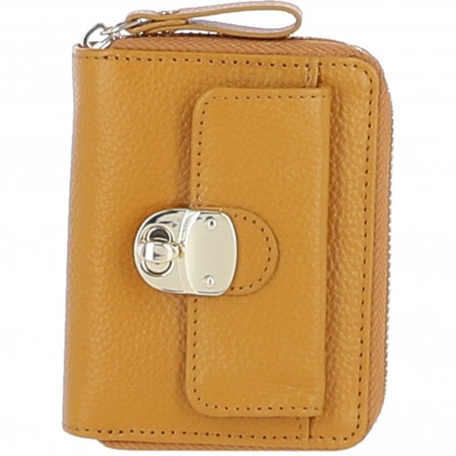 Ashwood Stylish Leather Purse Mustard: Y-50