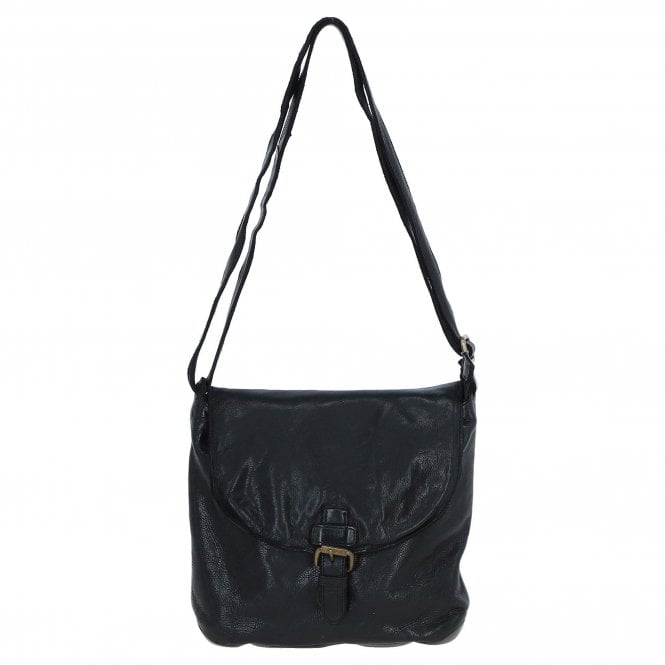 Ashwood Tablet Friendly Medium Vintage Leather Bag Black: D-91