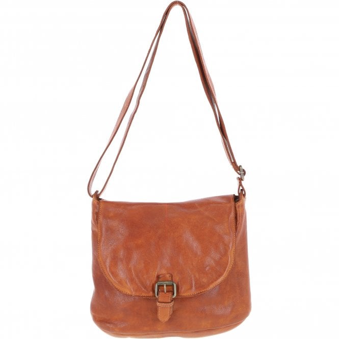 Ashwood Tablet Friendly Medium Vintage Leather Bag Tan: D-91